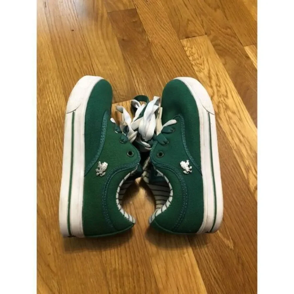 Vlado spectro luxury footwear Kids Unisex Tennis‎ shoes Sz 1.5 Kelly Green court
